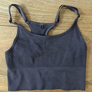 Balance Athletica Charcoal Textured Tank Top